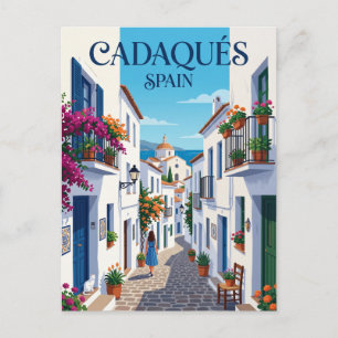 Alley in Cadaques Spain Spain Postcard