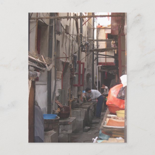 Alley in Shanghai Postcard (Front)