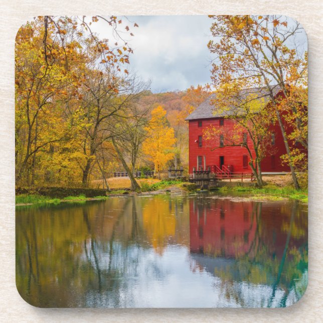 Alley Mill And Spring Drink Coaster (Front)
