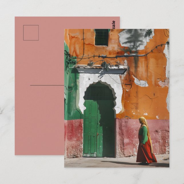 Alley Rabat Morocco Postcard (Front/Back)