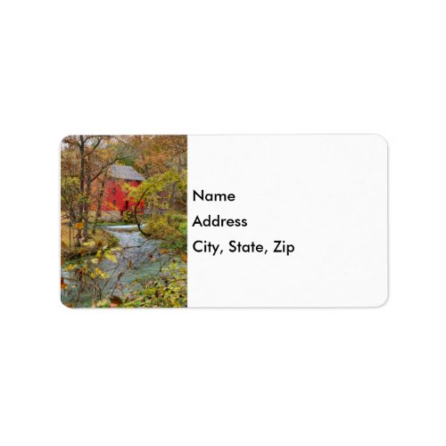 Alley Through The Woods Address Labels