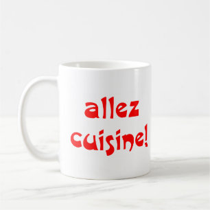 allez cuisine coffee mug