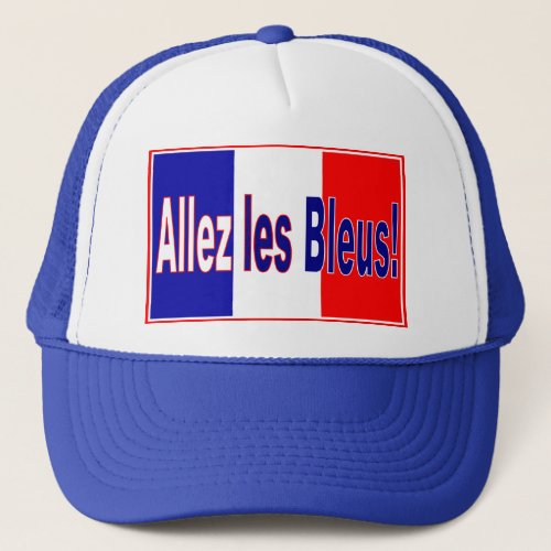 Allez les Bleus  French Football Team Fan Cap