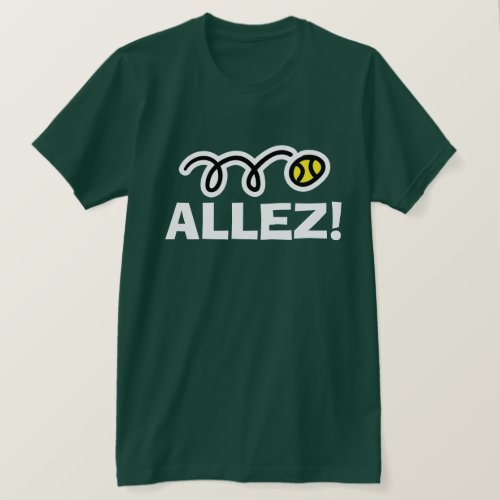 Allez Tennis sport t shirt