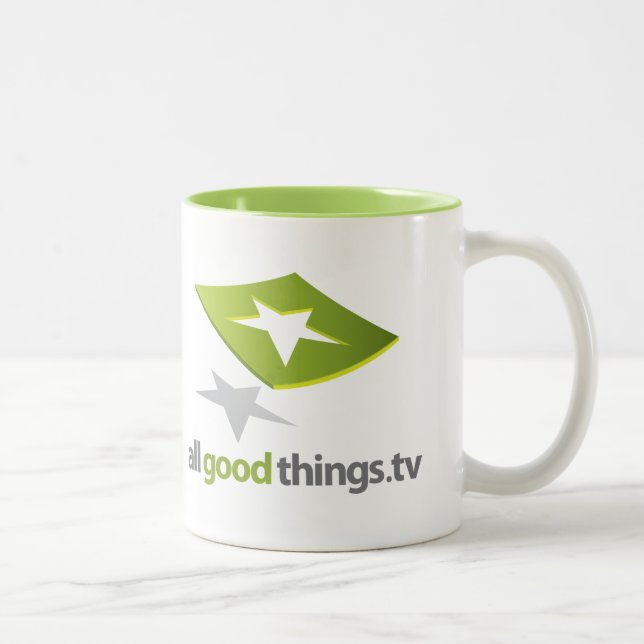 AllGoodThings.TV Mug (Right)