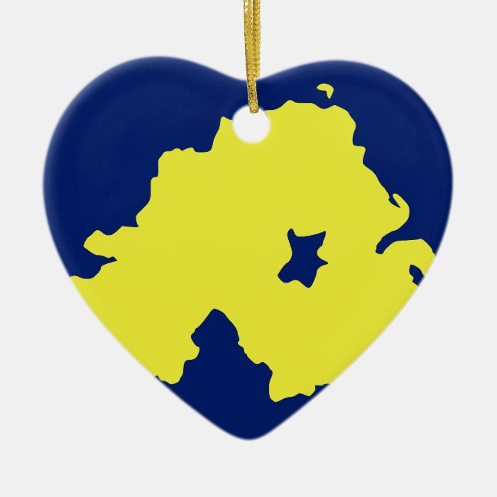 Alliance Northern Ireland flag Ornament