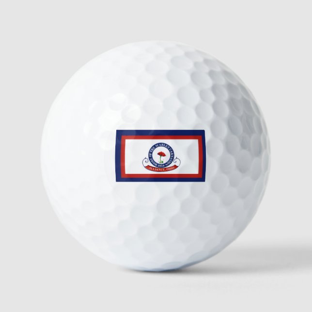 ALLIANCE OHIO Magnet Golf Balls (Front)