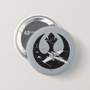 Alliance Starbird X-Wing & Y-Wing Concept Art Button