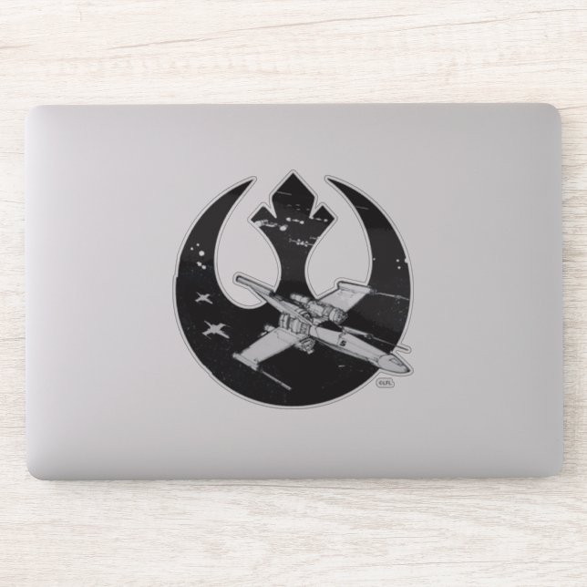 Alliance Starbird | X-Wing & Y-Wing Concept Art Sticker (Computer)