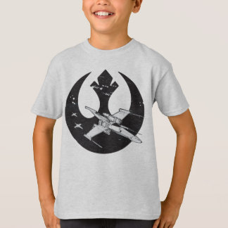 Alliance Starbird | X-Wing & Y-Wing Concept Art T-Shirt