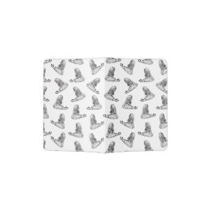 Allice in Wonderland Alice Pattern Illustrated Art Passport Holder
