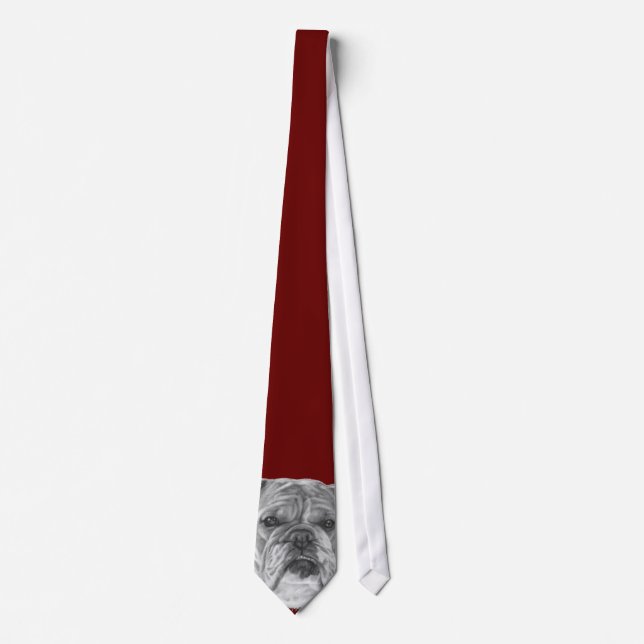 Allie, Bulldog Tie (Front)