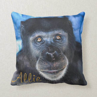 Allie, Member of Tanya's Family Throw Pillow