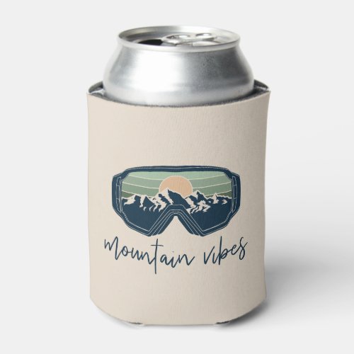 ALLIE Sage Mountain Vibes Ski Bachelorette Group Can Cooler