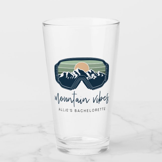 ALLIE Ski Snowboarding Goggle Mountain Vibes Glass (Front)