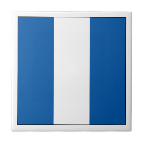 Allied Flag Number 9 Ceramic Tile