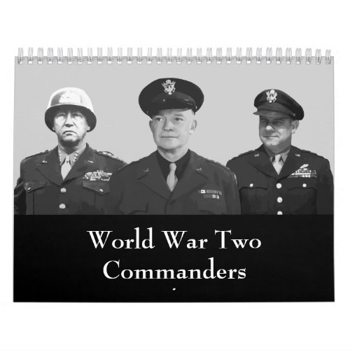 Allied Leaders Of WW2 Calendar