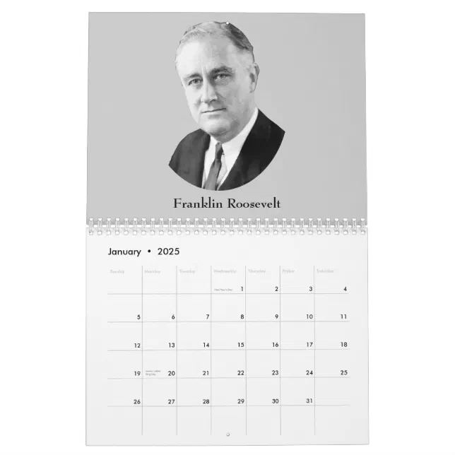 Allied Leaders Of WW2 Calendar Zazzle