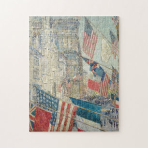 Allies Day Childe Hassam Jigsaw Puzzle
