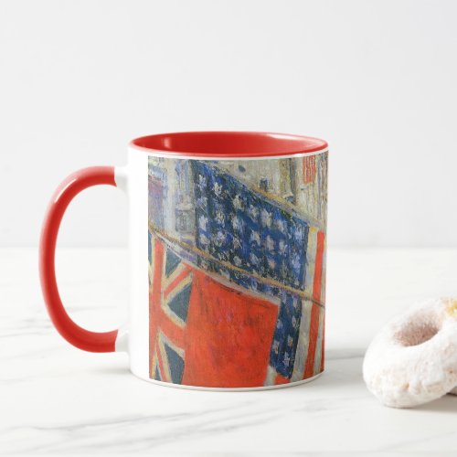 Allies Day May 1917 by Childe Hassam Vintage Art Mug