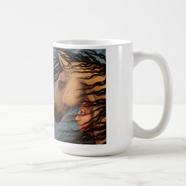 Allies - Horse & Woman - Classic Mug (Right)