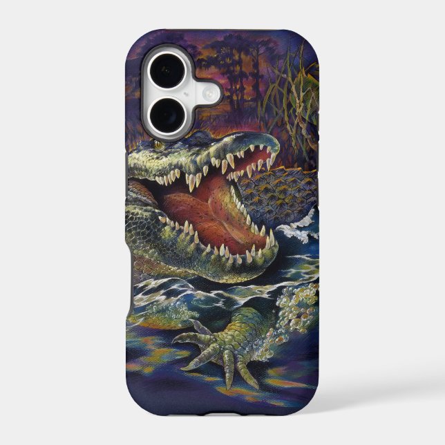 Alligator Adventures Iphone Case (Back)
