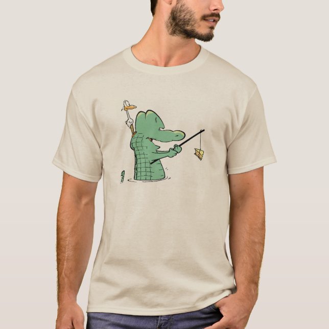 Alligator Air Boat Comic Shirt (Front)
