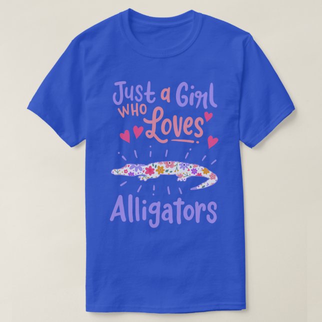Alligator Alligator Lover T-Shirt (Design Front)