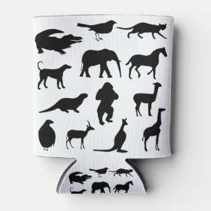 Alligator Animal Bird Cat Crocodile Dog Elephant Can Cooler