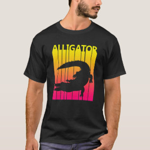 Alligator Animal Retro Costume T-Shirt