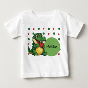 Alligator Apple Print Baby T-Shirt