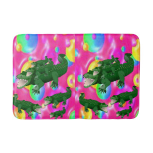 Alligator Bathroom Bathmat