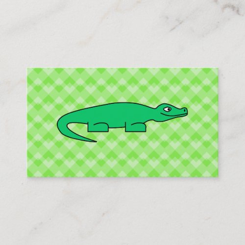 Alligator. Business Card
