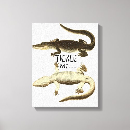 Alligator Canvas Print