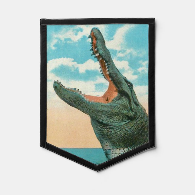 Alligator Chomp  Pennant (Front)