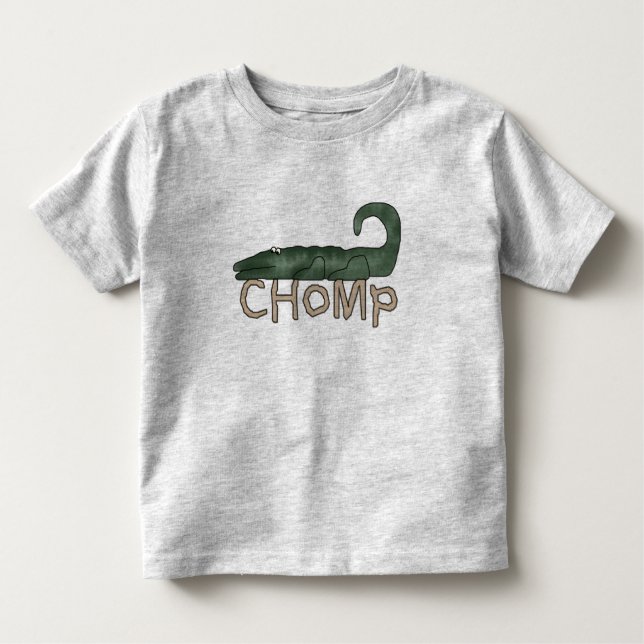 Alligator Chomp Toddler T-shirt (Front)