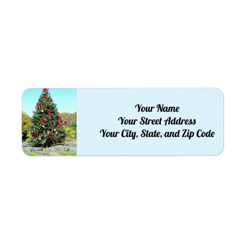 Alligator Christmas Address Labels