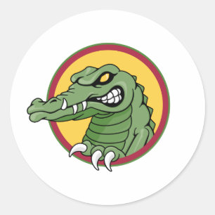 Alligator Classic Round Sticker