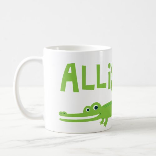 Alligator Coffee Mug