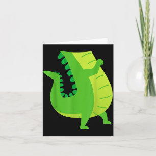 Alligator Costume - Gator Crocodile Zoo Animal Lov Card