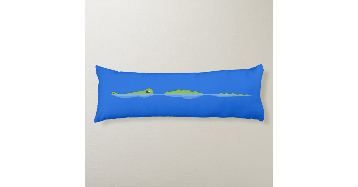 alligator body pillow