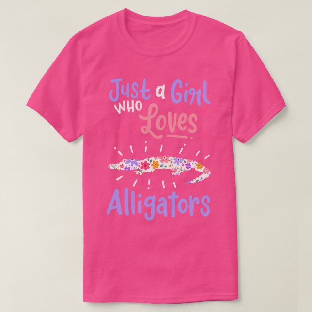 Alligator Crocodile Alligator Lover 2 T-Shirt (Design Front)