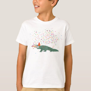 Alligator Crocodile - Animals Having a Party T-Shirt