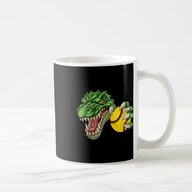 Alligator Crocodile Dinosaur Softll Character  Coffee Mug (Right)