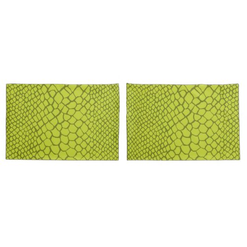 Alligator Crocodile Modern Green Bedroom Decor Pillow Case