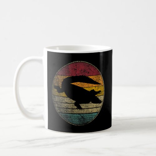 Alligator Crocodile  Sun Retro Vintage Reptile Zoo Coffee Mug