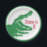 Alligator custom plate<br><div class="desc">Alligator design</div>