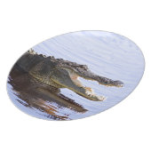Alligator Dinner Plate (Left Side)