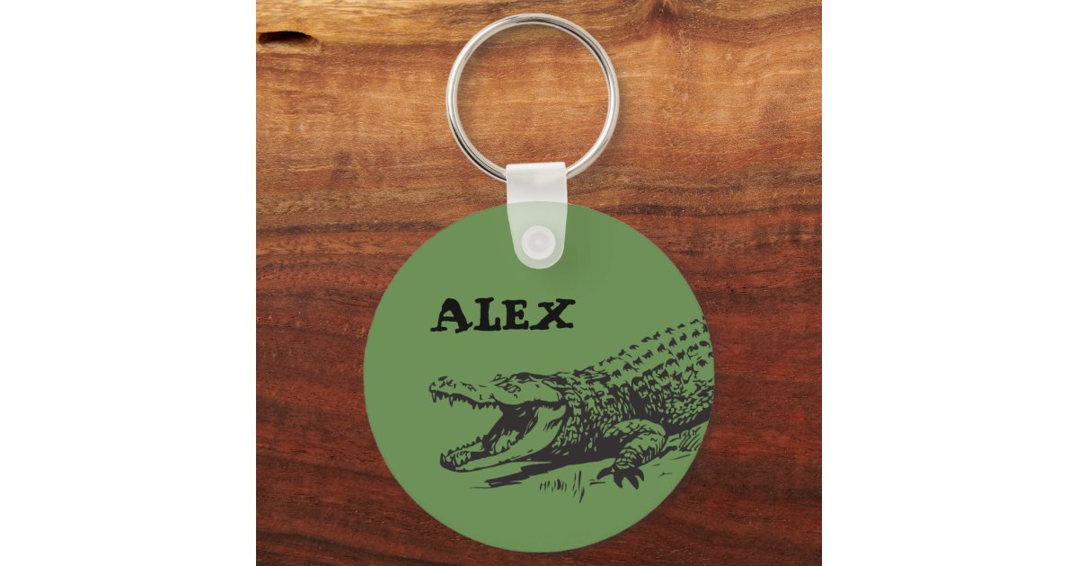 Alligator Keychain 