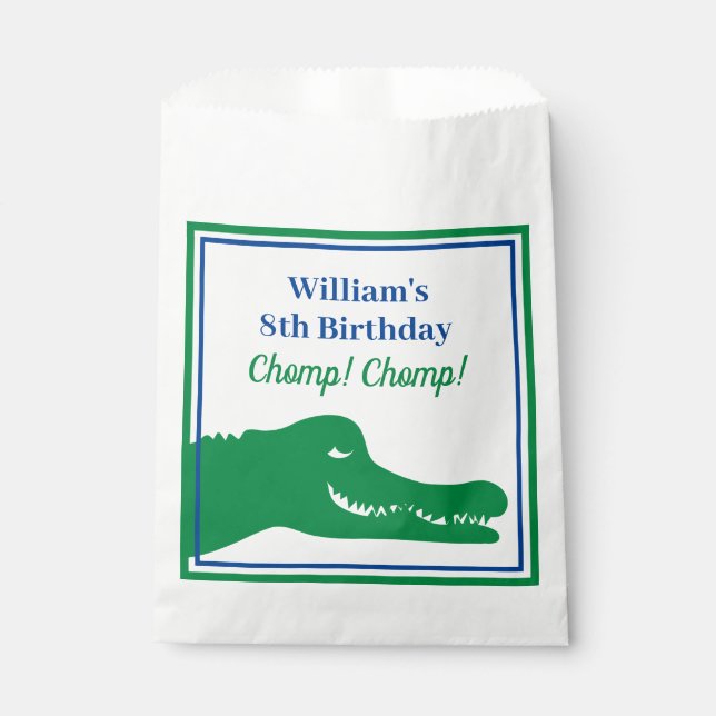 Alligator Favor Bags (Front)